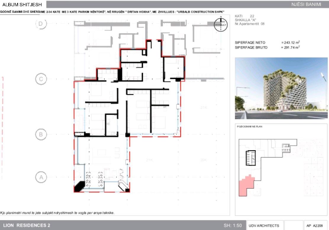 Shitet apartament ,Tirane – Tiranë