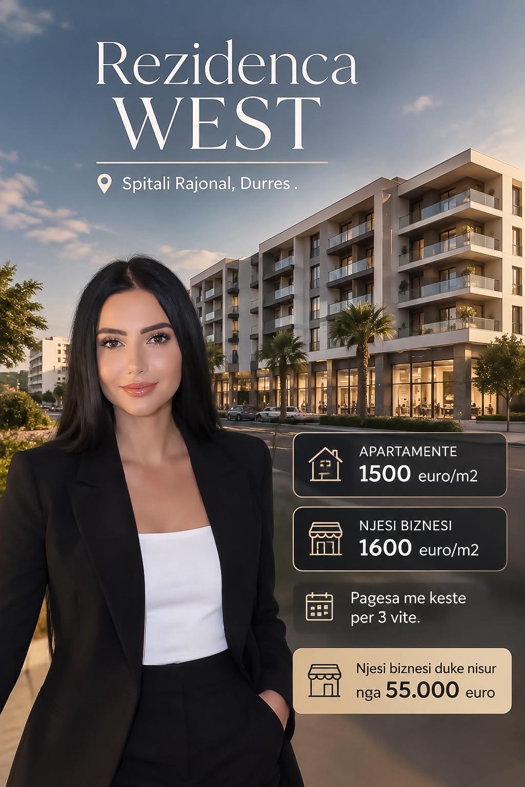 shitet 2+1, 149408 euro, me keste per 3 vite durres – Durrës
