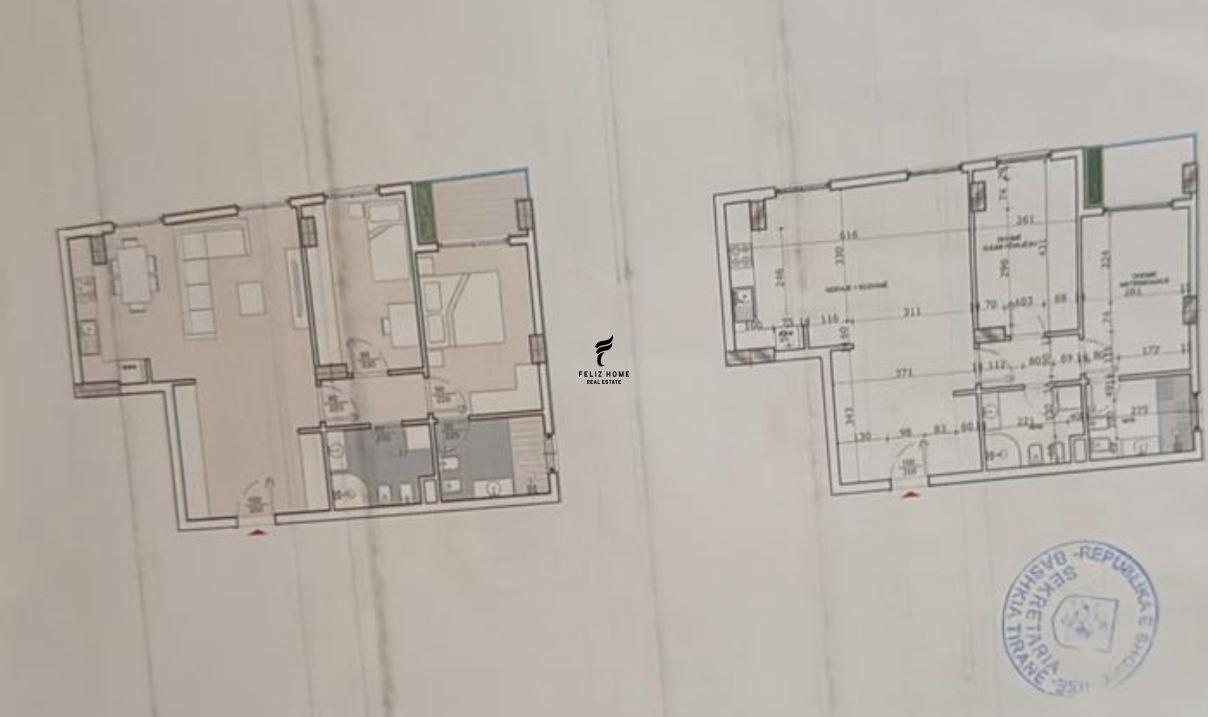 SHITET APARTAMENT 2+1 5 MAJ 16,161,000 LEKE FH-67326 – Tiranë