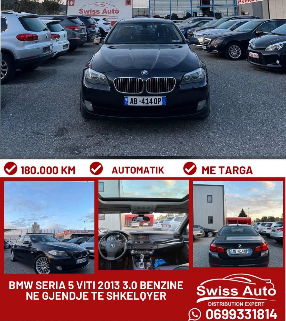 BMW Seria 5 2013 3.0 benzine Automatike – Tiranë