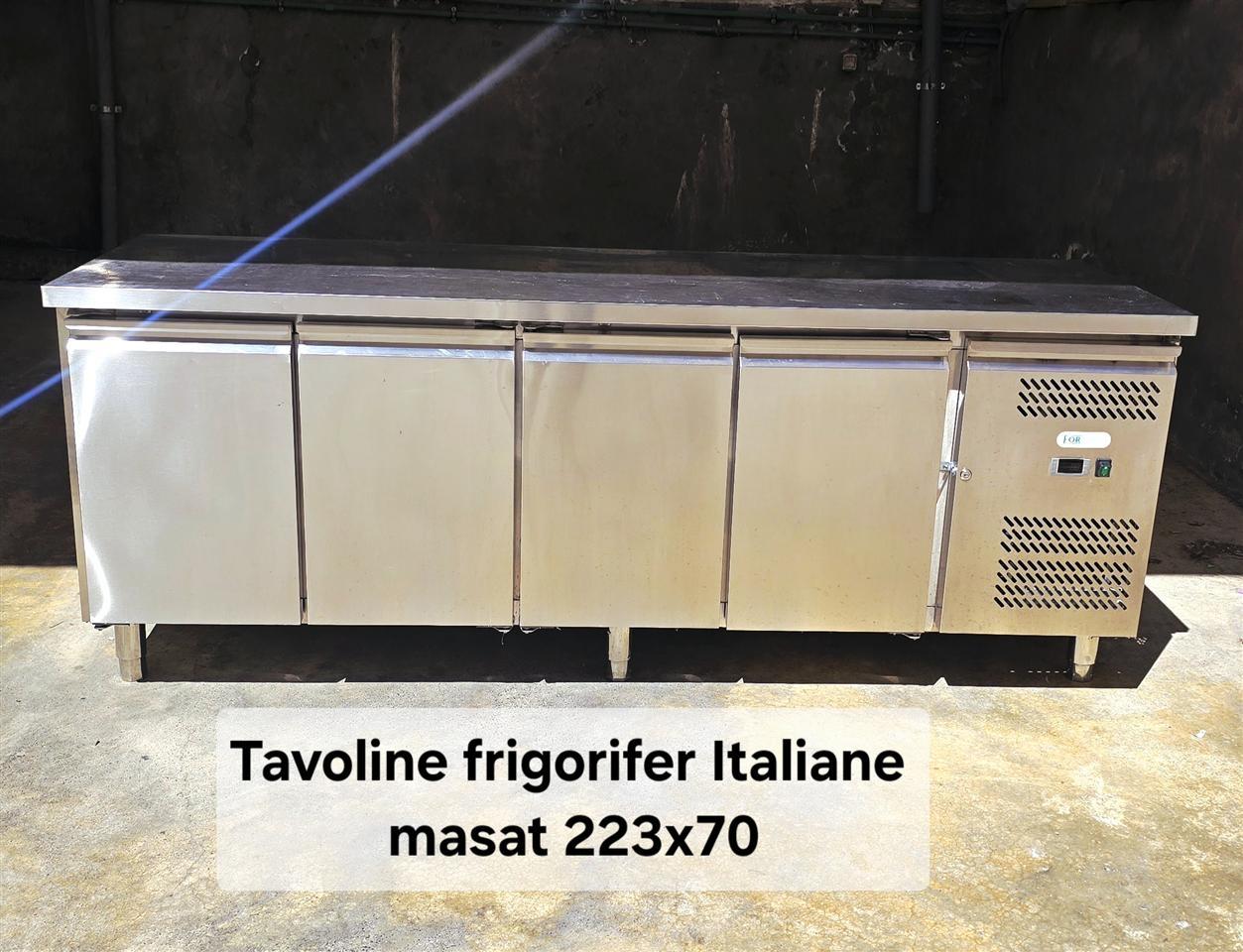 👉FRIGORIFER TAVOLINE MASAT 223X70 ITALIANE!!! – Durrës