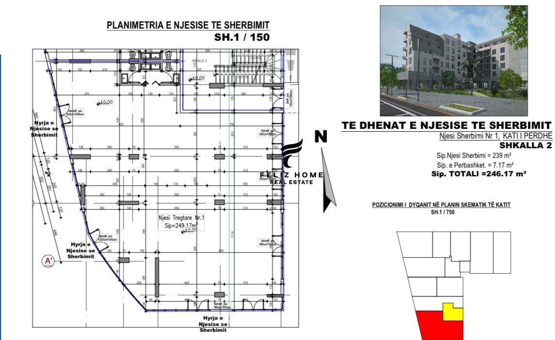 SHITET DYQAN 246 M2 ASTIR 1.230.850 EURO – Tiranë