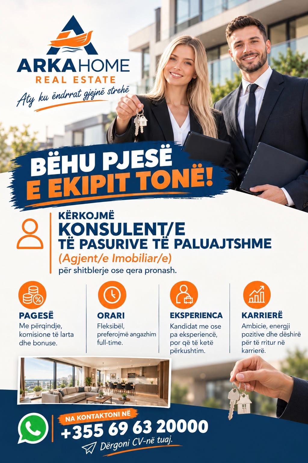 🏢 BËHU PJESË E EKIPIT TONË! 🤝 – Tiranë