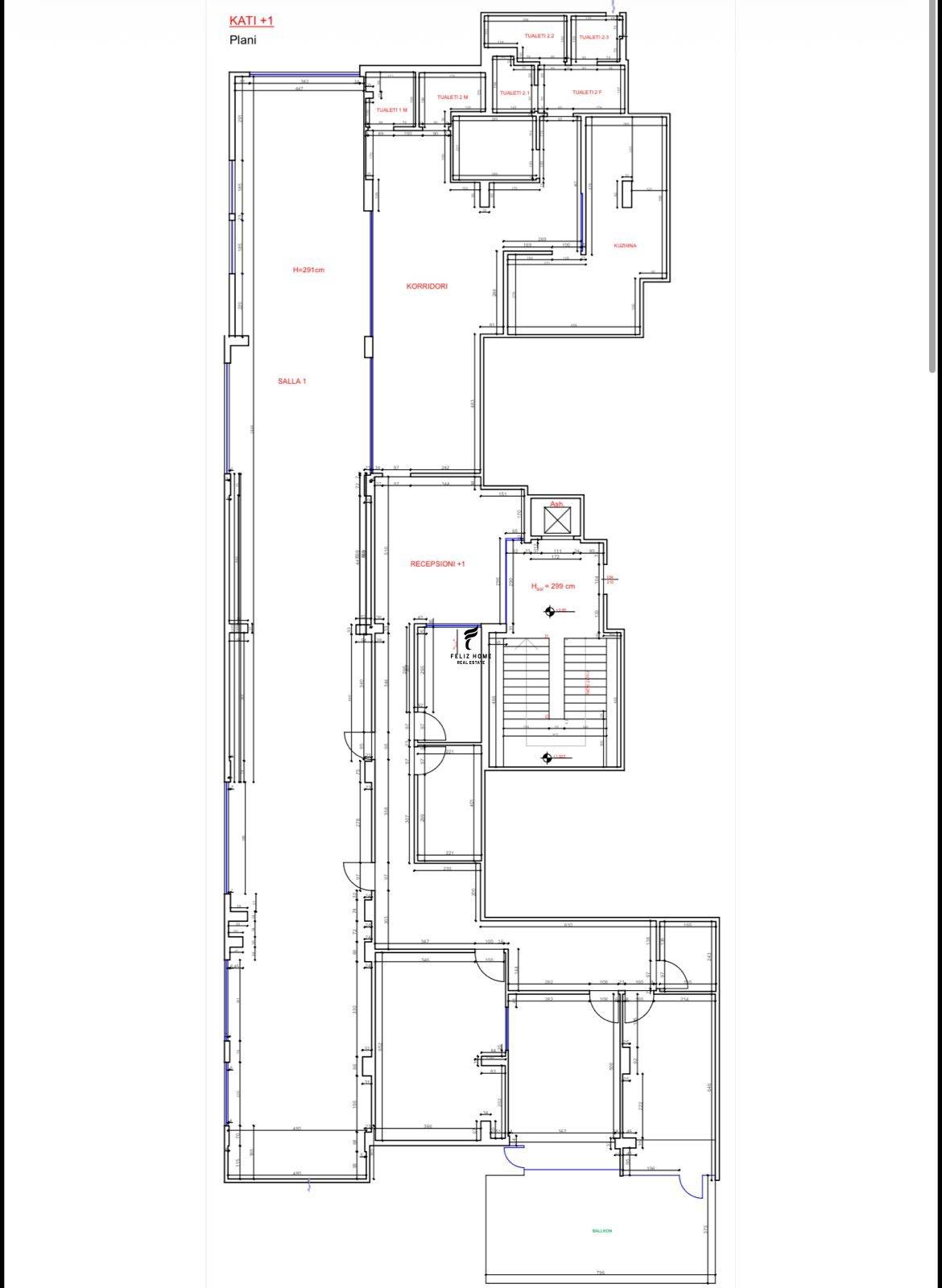 ZYRE ME QERA 540 M2 BLLOK 7.000 EURO FH-80856 – Tiranë - 1